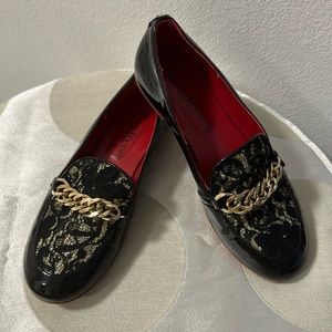 Cesare Paciotti Patent Leather Ballet Flats Size 35